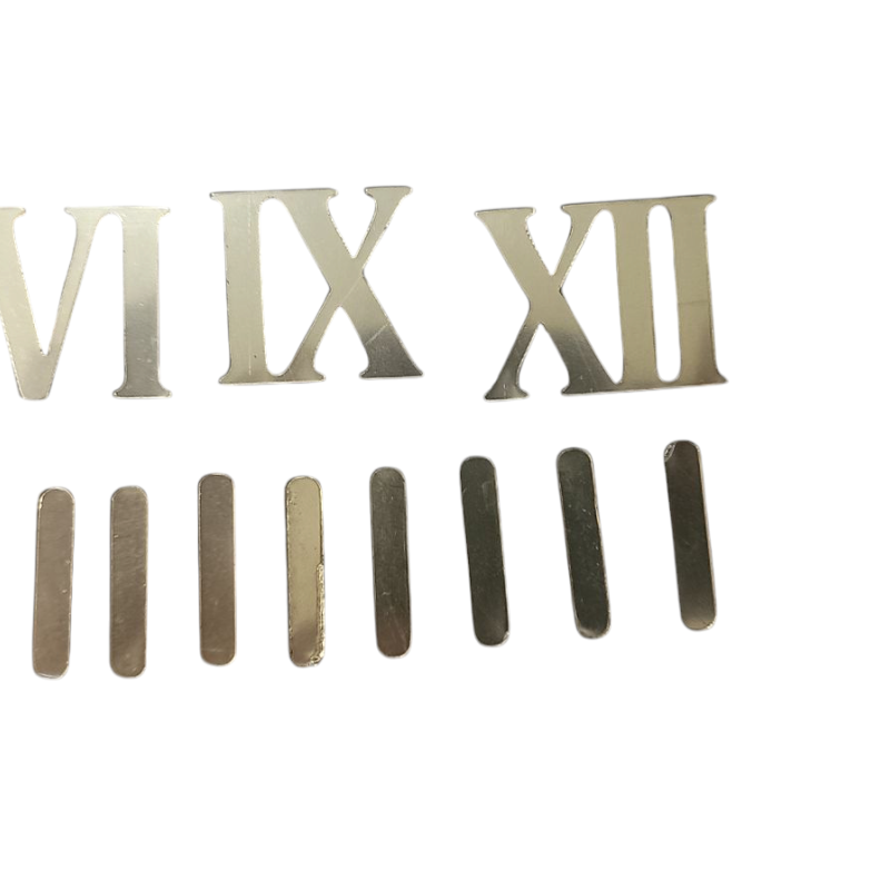 Divar Saatı Rəqəmləri RUM 3 Sm Qızılı Rəng 