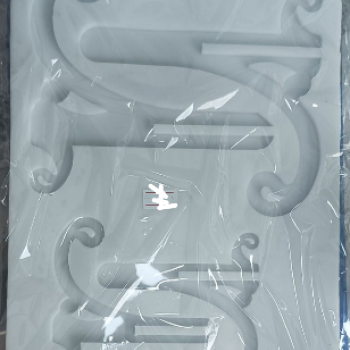 Epoksi Silikon Qəlib 2 Ədədli Keçməli Stand Ayaq Qəlibi 15 Sm Və 9.5 Sm 