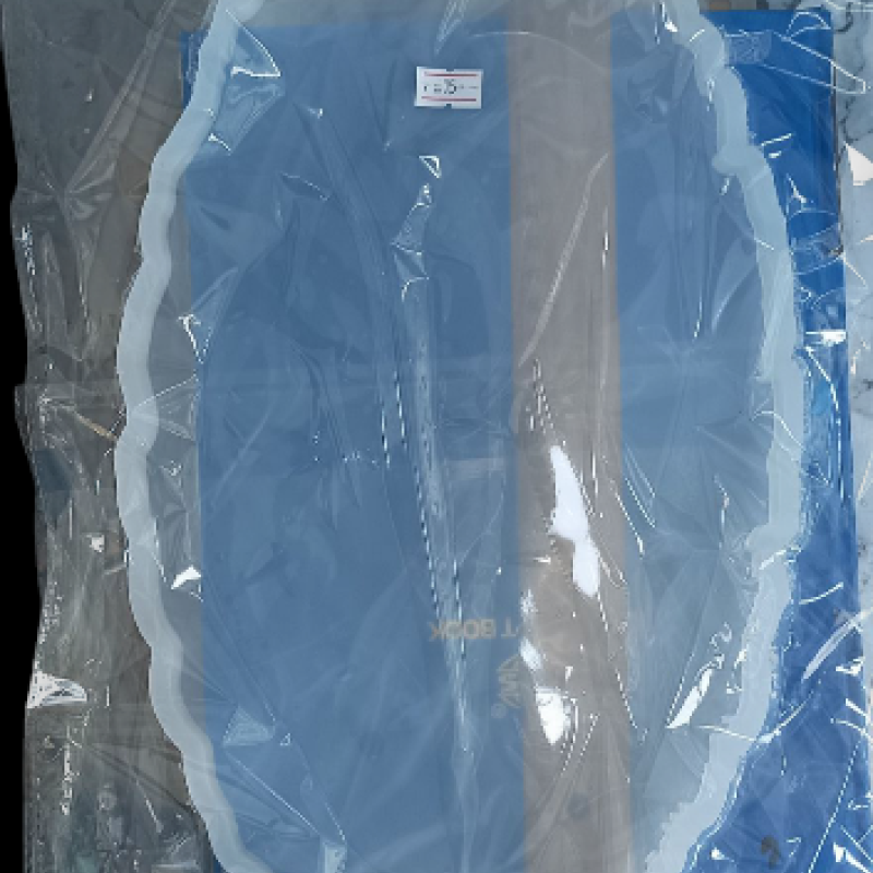 Epoksi Silikon Qəlib Padnus (Tepsi) Qəlibi Oval Dalğalı Model 36x20 Sm