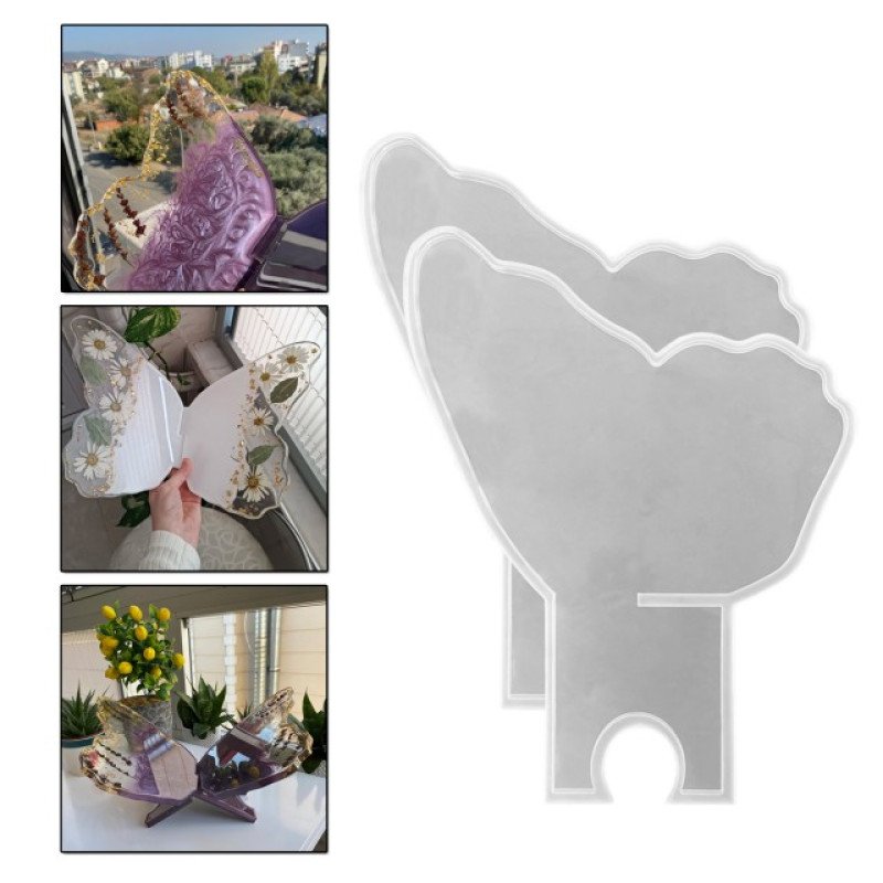 Epoksi Silikon Qəlib Qurani Kərim Üçün Kəpənək Model Rəhil Qəlibi 2 Ədədli