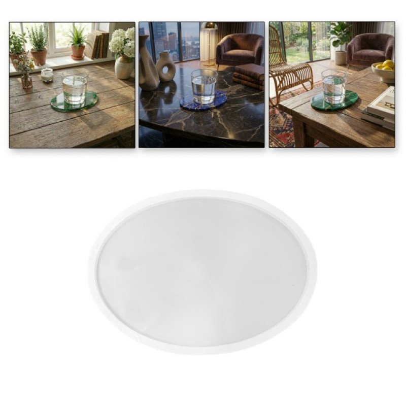 Epoksi SilikonQəlib Oval 9x6 SM