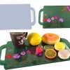 Epoksi Silkon Qəlib Qulplu Padnus Tepsi 39x21 sm