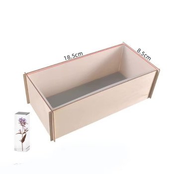 Epoksi Silikon Qəlib Kub Dərin 18x8x6 SM
