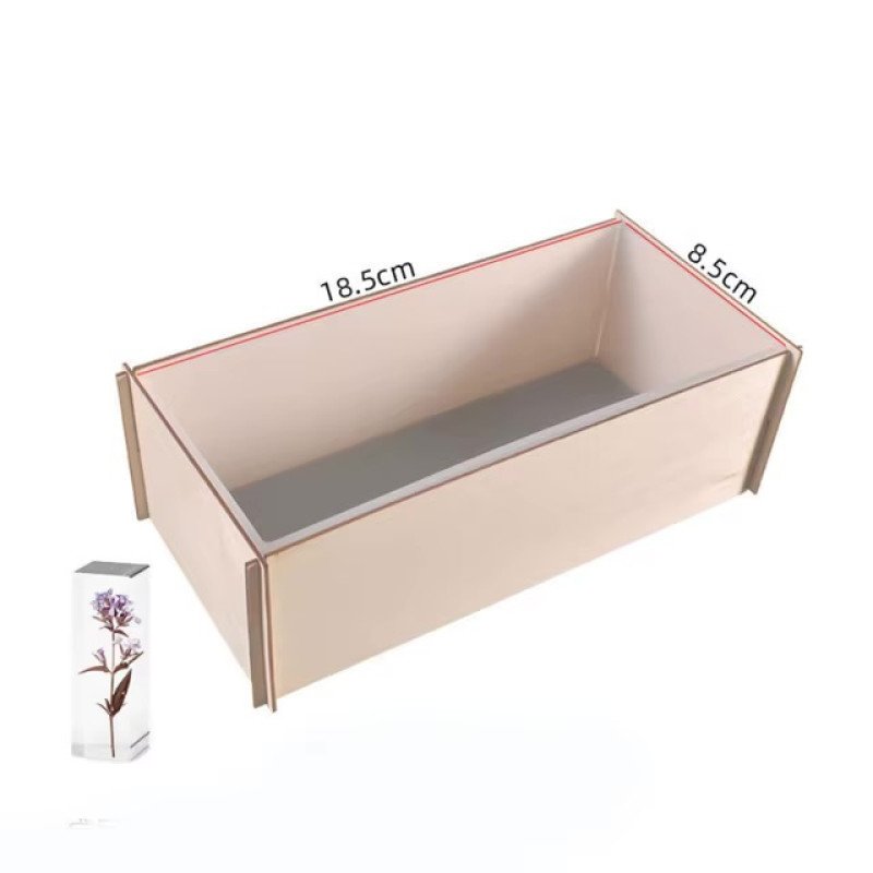 Epoksi Silikon Qəlib Kub Dərin 18x8x6 SM