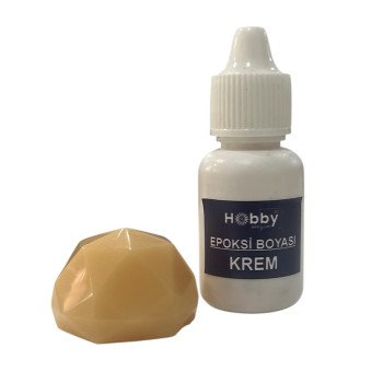 Epoksi Boyası Maye Krem Rəngi - 20 ml