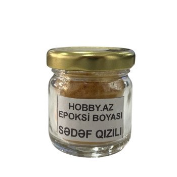 Qızılı rəng sədəf toz boya - 10 qram