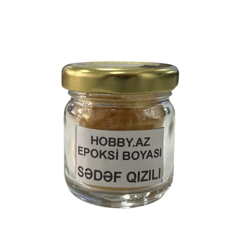 Qızılı rəng sədəf toz boya - 10 qram