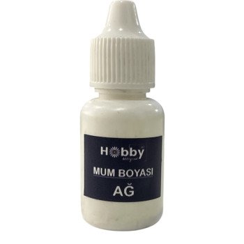 Mum (Şam) Boyası maye - AĞ 20 ml