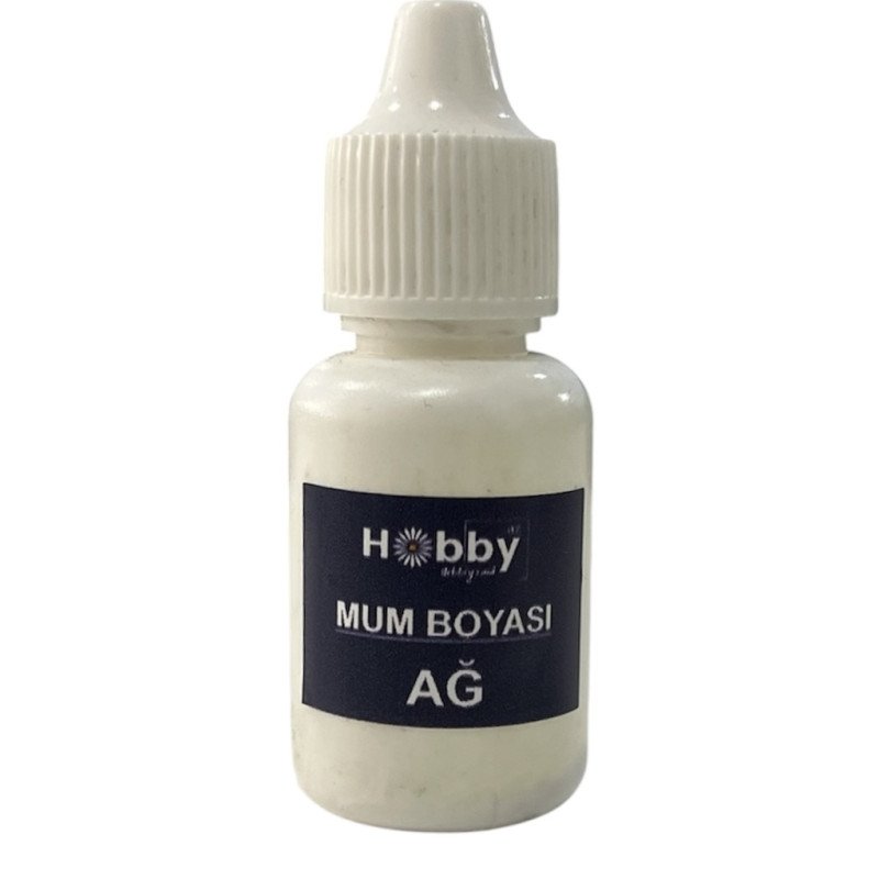 Mum (Şam) Boyası maye - AĞ 20 ml