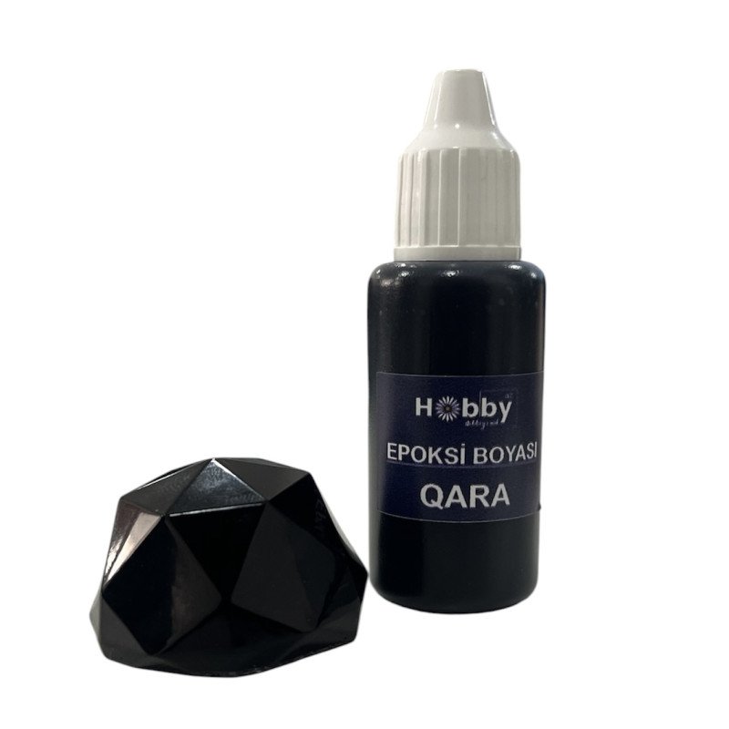 Epoksi Boyası Maye Qara - 20 ml (qram)