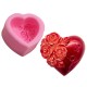 Silikon Qəlib Güllü Ürək İ LOVE YOU Yazılı Şam Qəlibi 5.5x5.5 CM Silikon Qəlib Güllü Ürək İ LOVE YOU Yazılı Şam Qəlibi 5.5x5.5 CM
