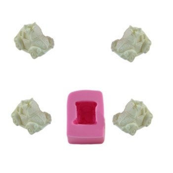 Silikon Qəlib Maşın Fiqurlu Şam Qəlibi 