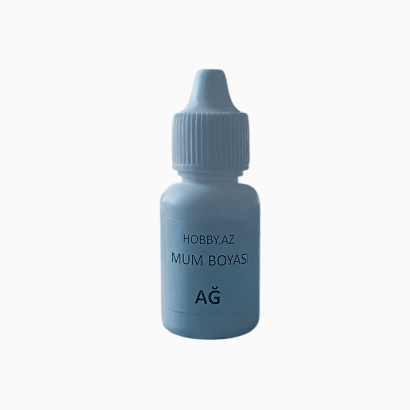 Mum (Şam) Boyası maye - AĞ 20 ml