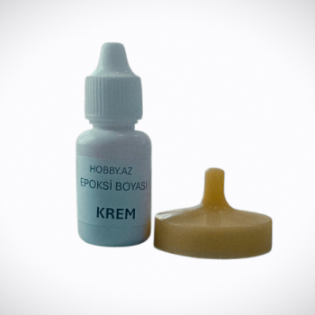 Epoksi Boyası Maye Krem Rəngi - 20 ml (qram)