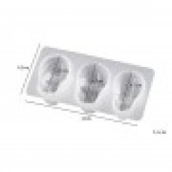 Epoksi Və Daş Tozu Qəlibi Skelet 3 Ədədlik Qəlib