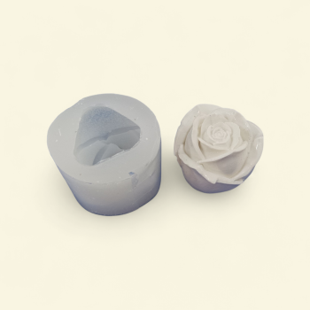 Silikon Gül Qəlibi Orta Boy 5x4.5 sm Model. G055