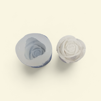 Silikon Gül Qəlibi Orta Boy 5x4.5 sm Model. G055