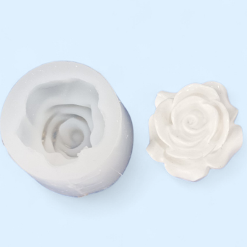 Silikon Gül Qəlibi Orta Boy 5.5x5.5 sm Model.G069