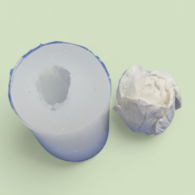 Silikon Qönçə Gül Qəlibi 3x4.5 sm