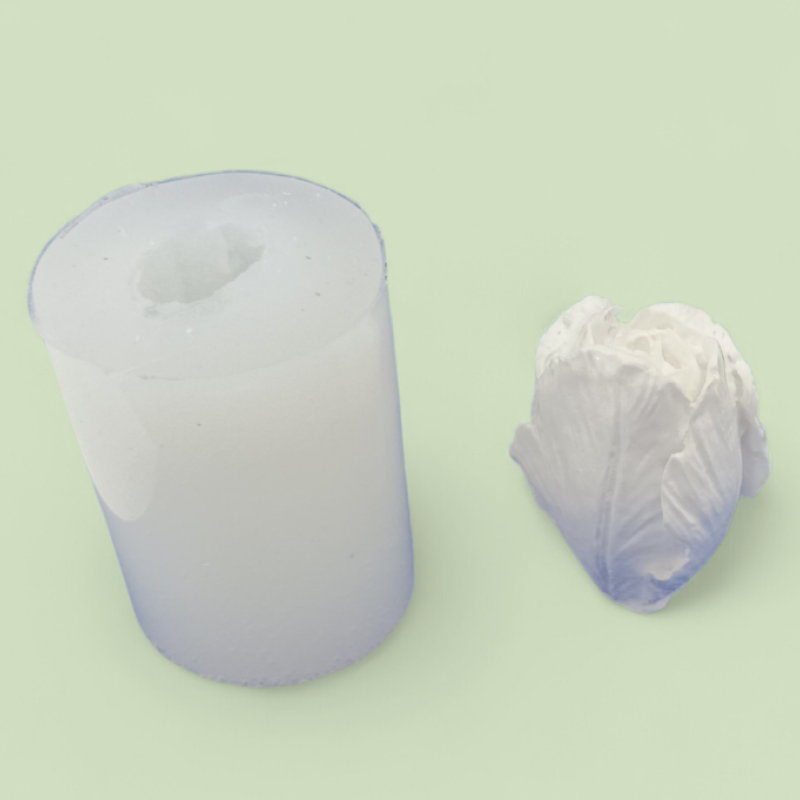 Silikon Qönçə Gül Qəlibi 3x4.5 sm