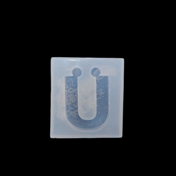 Epoksi Silikon Qəlib Tək Ü Hərfi Açarlıq Qəlibi 5.5x4 Sm