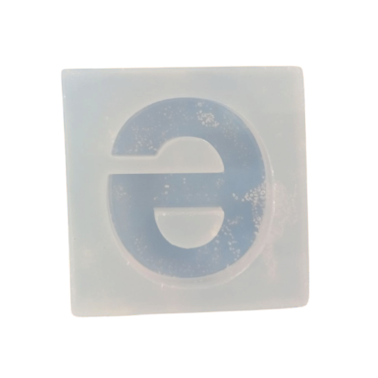 Epoksi Silikon Qəlib Tək Ə Hərfi  Açarlıq Qəlibi 4.5x4 Sm