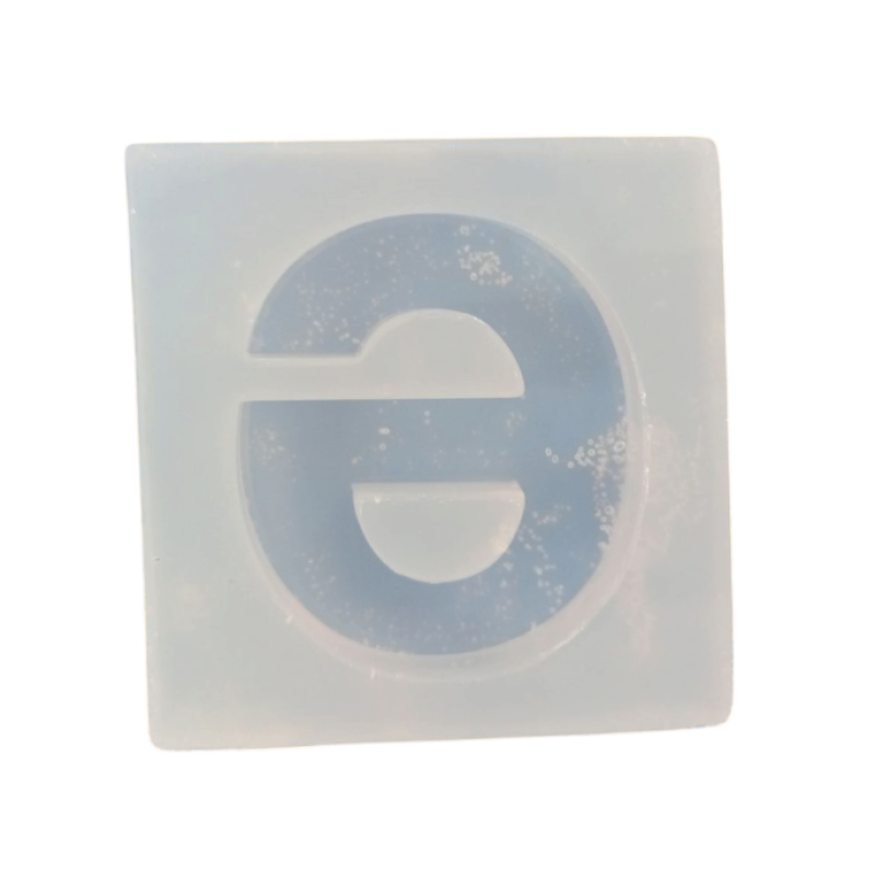 Epoksi Silikon Qəlib Tək Ə Hərfi  Açarlıq Qəlibi 4.5x4 Sm