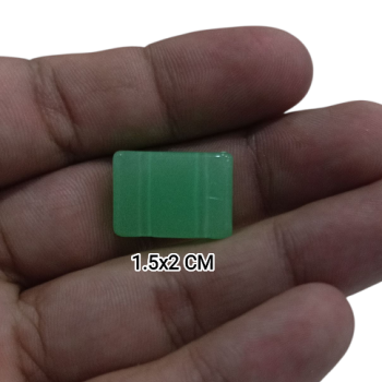 Epoksi Silikon Qəlib Dördkünc 2 Deşikli Təsbeh Və Muncuq Qəlibi 1.5x2 Sm