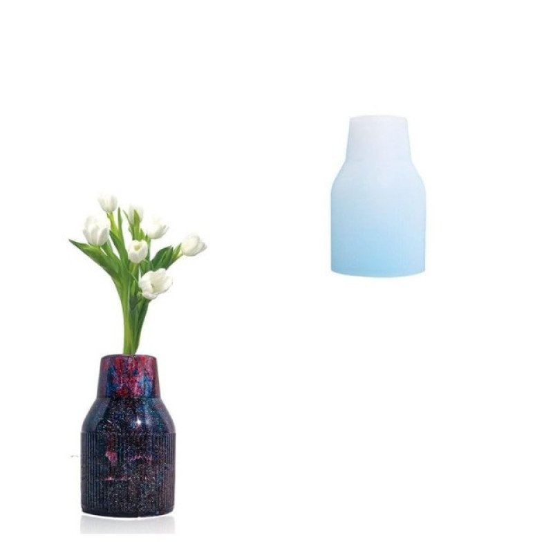 Epoksi Və Daş Tozu Silikon Qəlib Kiçik Gülqabl Qəlibi Model:2