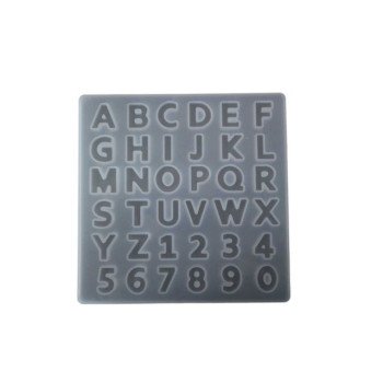 Epoksi Silikon Qəlib Kiçik Hərf Qəlibi Tərs Model 1.7 SM