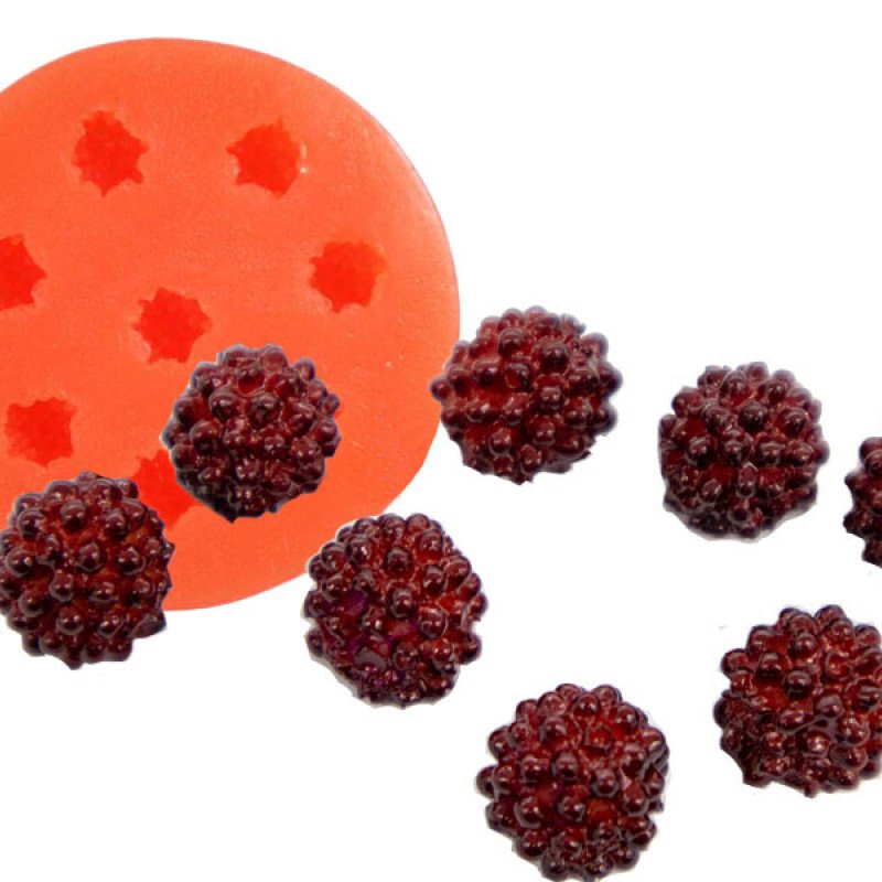 Kiçik Böyürtgən Qəlibi 9 Ədədlik 1x1 Sm