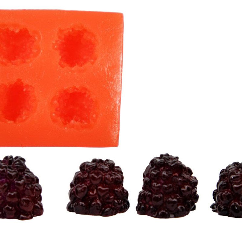 Böyürtgən Qəlibi 4 Ədədli 1x2 Sm