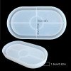 Epoksi Silikon Qəlib Oval Mini Tepsi Modeli 18 X 9,5 CM