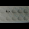 Epoksi Silikon Qəlib Nar Formalı Asılqan Qəlibi 10 Ədədli Deşikli 4 SM
