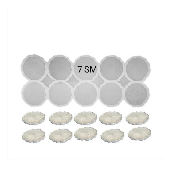 Epoksi Silikon Qəlib Tırtıqlı Maqnit Qəlibi 10 Lu 7x0.5 SM Epoksi Silikon Qəlib Tırtıqlı Maqnit Qəlibi 10 Lu 7x0.5 SM