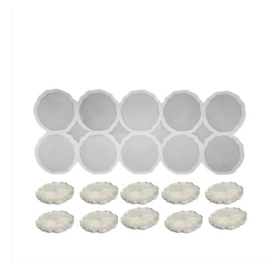 Epoksi Silikon Qəlib Tırtıqlı Maqnit Qəlibi 10 Lu 8x0.5 SM Epoksi Silikon Qəlib Tırtıqlı Maqnit Qəlibi 10 Lu 8x0.5 SM