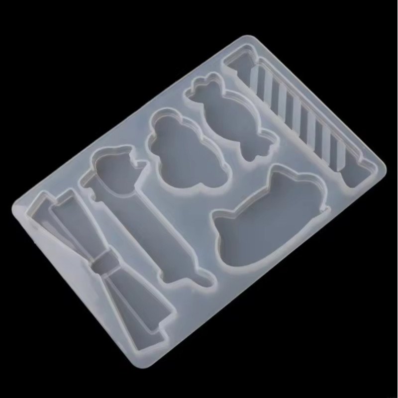 Epoksi Silikon Qəlib Saç Sancağı (Saç Tokası) (Broşka) Qəlibi