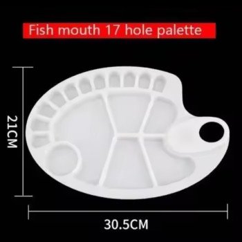 Boya Palitrası Epoksi qəlibi