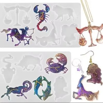 Epoksi Silikon Qəlib Açarlıq Qarışıq Bürc Qəlibi