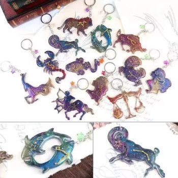 Epoksi Silikon Qəlib Açarlıq Qarışıq Bürc Qəlibi