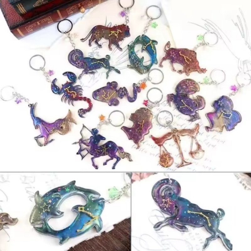 Epoksi Silikon Qəlib Açarlıq Qarışıq Bürc Qəlibi