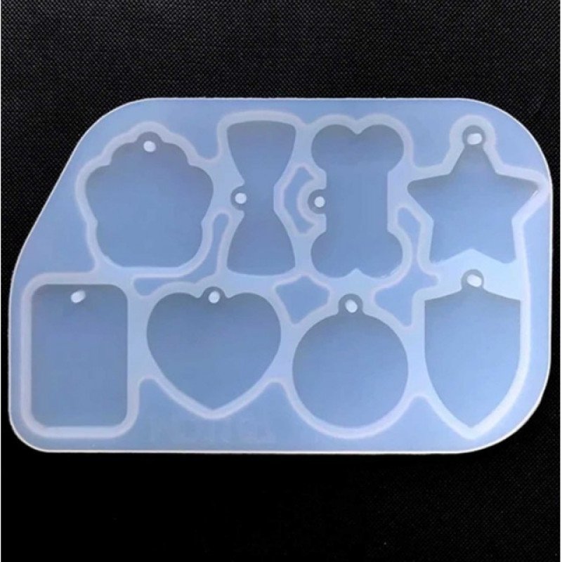 Epoksi Silikon Qəlib Sevimli Pəncə Açarlıq Qəlibi