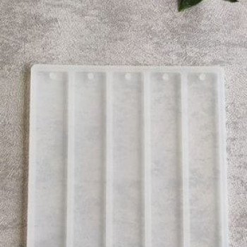 Epoksi Silikon Qəlib Əlfəcin 5 Ədədlik Qəlib 14X3 SM