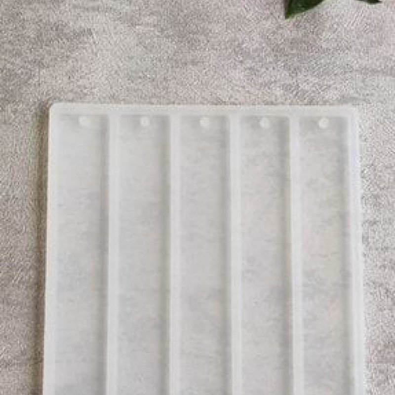 Epoksi Silikon Qəlib Əlfəcin 5 Ədədlik Qəlib 14X3 SM