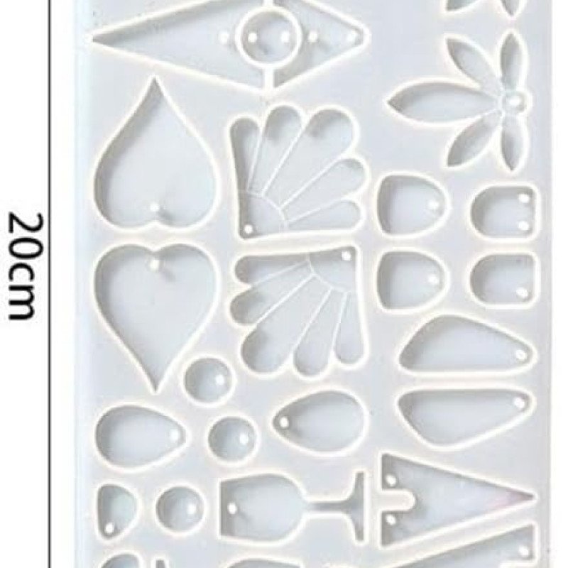 Epoksi Silikon Qəlib Qarışıq Aksesuar Qəlibi