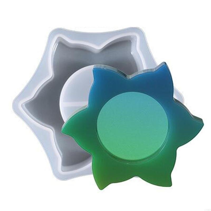 Epoksi Silikon Qəlib Günəş Model Külqabı Və Şamlıq Qəlibi