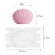 Poly Carbon Hard Plastic Oyster Şam Qəlibi Kiçik Ölçü Poly Carbon Hard Plastic Oyster Şam Qəlibi Kiçik Ölçü