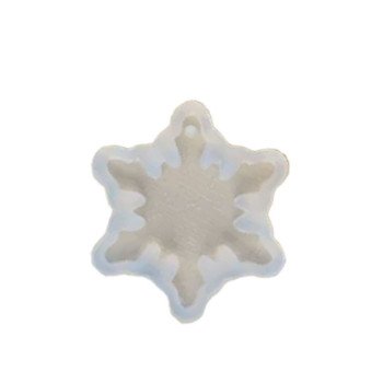 Epoksi Silikon Qəlib Qar dənəciyi Modeli 5 CM