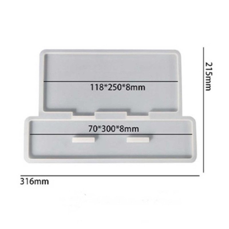 Epoksi Silikon Qəlib Şəkil Çərçivəsi Lövhəsi, İsimlik Stend Qəlibi