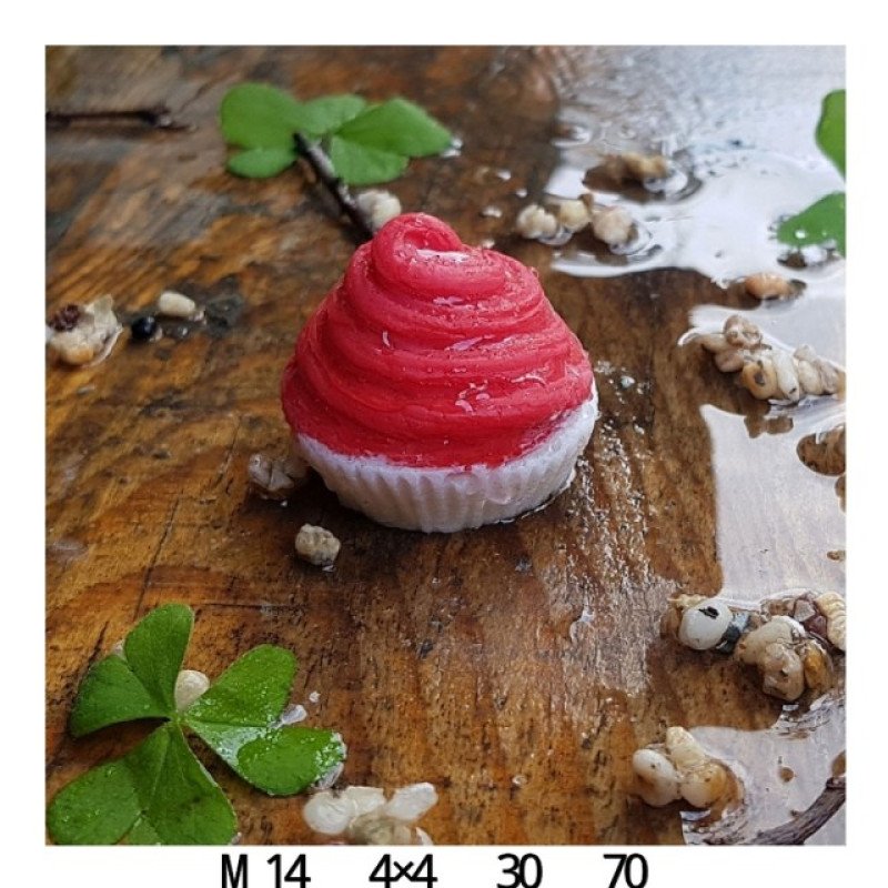 Silikon Qəlib Cupcake Formalı Şam Qəlibi M14